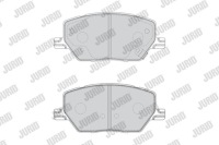 фото thumb №2, Тормозные диски тормозные колодки перед jurid jeep renegade suv