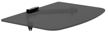 СТЕКЛЯННАЯ ПОЛКА RTV НАСТОЛЬНЫЙ ТВ LCD DVD 10 кг
