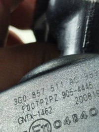 Vw tiguan ii passat b8 дзеркало заднього виду безрамкові oryg wlkp Зі Шроту, фото thumb