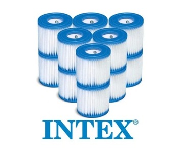 12 ФИЛЬТРОВ ФИЛЬТРОВ ТИПА S1 для НАСОСА INTEX 29001 SPA