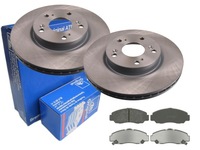 фото thumb №1, Тормозные диски тормозные колодки ate перед civic vii stream 282mm