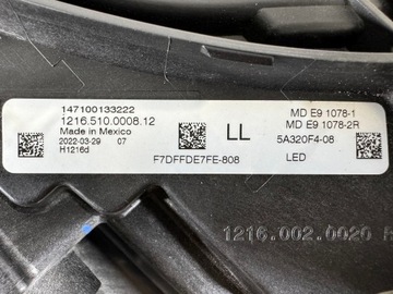 фото thumb №13, Bmw 2 m2 g42 g87 cs повний led золота золото лампа права перед фара - ідеальний стан