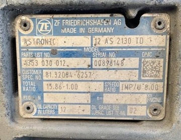 фото thumb №7, Коробка передач коробки передач man tgx tgs tga 12as2130td zf