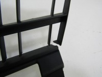 Clio 3 решітка решітка  решітка радіатора бампера Зі Шроту, фото thumb