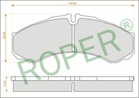 фото thumb №1, Тормозные колодки тормозные roper