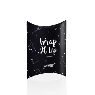 ANWEN Тюрбан для волос Wrap It Up Черный