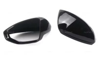 фото thumb №6, Накладки корпуси дзеркал audi a6 c8 a7 4k8 a8 d5 чорний блиск sline