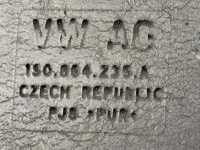 Шумоизоляция крыла 1s0864235a vw up mii citigo левая оригинал Киев, фото thumb