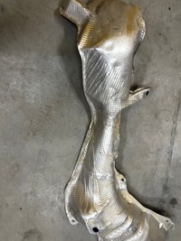 фото thumb №3, Защита тепловая выхлоп подвеска renault espace v