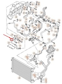 фото thumb №7, Audi a4 b7 охолоджуюча рідина труба 06d121492j