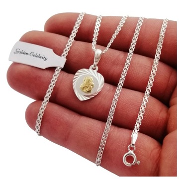 СЕРЕБРЯНАЯ ЦЕПЬ + МЕДАЛЬ БОЖЬЕЙ МАТЕРИ + БРАСЛЕТ + ГРАВИРОВКА 925 КОМПЛЕКТ