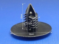 фото thumb №2, 10x renault captur clio espace fluence laguna megane кліпса підкрилок підлога