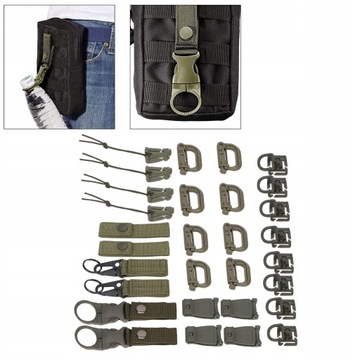 30 шт. насадки Molle D Пряжка для рюкзака