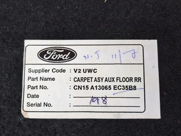 фото thumb №12, Ford ecosport 2 ii 2016r обивка багажника коврик ковёр