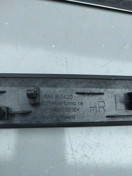 фото thumb №9, Audi a4 8w b9 планка dekor обивка дверь левая зад задняя 8w0867419 us4