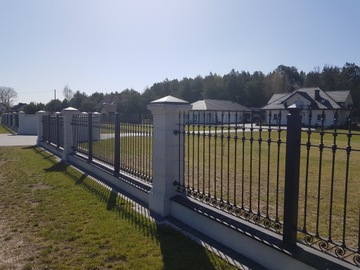 OGRODZENIA DWORKOWE,SŁUPY,PAŁACOWE