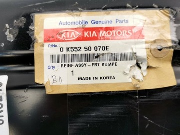 фото thumb №10, Балка підсилювач бампера перед kia carnival 0k55250070e новий org