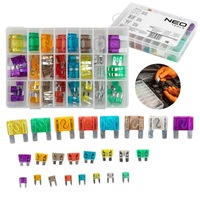 фото thumb №11, Neo набір запобіжників автомобільних 88 sztuk 3a-100a органайзер 11-993