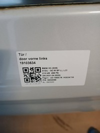 фото thumb №8, Дзеркало ліві kol. a96 9 pin з камера bmw ix3 g08