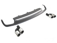 фото thumb №1, Диффузор do audi a6 c7 11-14 silver sport s style