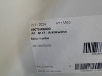 фото thumb №9, Mercedes sprinter 907 910 капот крышка двигателя a9078806000 147 arktikweiss