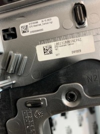 Декори накладки декоративні панелі тунель bmw 7 g70 i7 g70 карбон великий комплект Зі Шроту, фото thumb