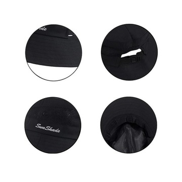 Шапка женская складная TACTICAL COOL BLACK 56-58см премиум