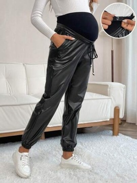 SHEIN БРЮКИ ДЛЯ МАТЕРИ ИЗ ИСКУССТВЕННОЙ КОЖИ 44 LRA