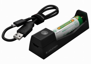 Комплект зарядного устройства и аккумулятора для Ledlenser MH3/4/5