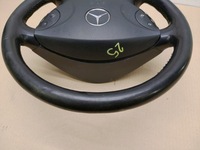 фото thumb №7, Кермо + подушка безпеки подушка шкіра mercedes e-klasa w211 02-06 дорестайлінг