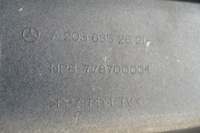 фото thumb №14, Mercedes c-klasa w203 молдинг бампера задня права