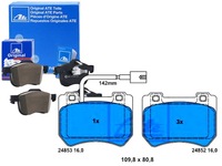 фото thumb №1, Ate тормозные колодки тормозные alfa romeo 159 brera spider 1