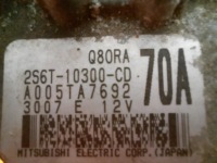 Ford fiesta v 5 рестайлинг  05-10 генератор 2s6t10300 fuja Недорого, фото thumb