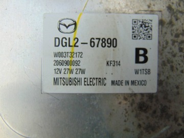 фото thumb №7, Mazda cx-30 cx30 лампа правая полный led 14 кабели dgj1-51030