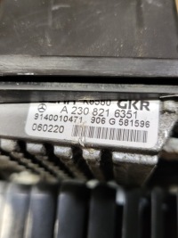 фото thumb №13, Вентилятор воздуходувка обдув резистор mercedes c w203 a2308216351 оригинальный номер europa