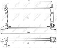 фото thumb №4, 509500/nrf радиаторов ford escort nrf