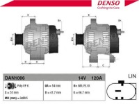 фото thumb №4, Denso генератор 14v 120a alfa romeo mito citroe