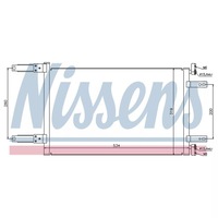 фото thumb №9, Nis94632 радиатор кондиционера fiat doblo, doblo