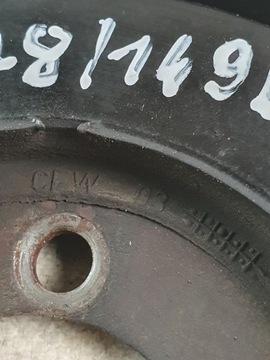 фото thumb №9, Колесо пасове вала opel meriva a 1.7cdti