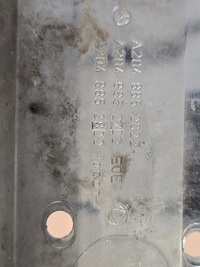 фото thumb №7, Mercedes glk x204 рестайлинг хром бампера amg a2048852022