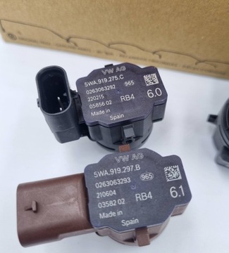 фото thumb №7, Установка pdc бампера audi a3 s3 8y 8y0971085a жгут радар датчики pdc