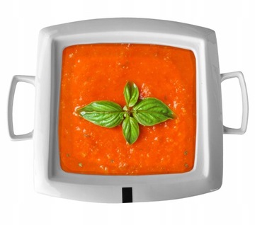 БЕЛЫЙ ФАРФОРОВЫЙ СУП ВАЛЬЗОН ДЛЯ БОРСТОТНОГО БУЛЬЯ, КВАДРАТНЫЙ ПРИЧАСТИЕ 3,8л