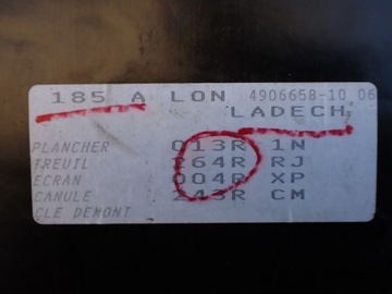 фото thumb №9, Ванна пол багажника renault grand scenic iii 2011 1.6 dci 745140013r