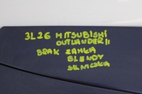 фото thumb №11, Mitsubishi outlander ii 2 2006r- крышка багажника крышка багажника t65 - код лакокрасочного покрытия