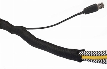 фото thumb №6, Oplot do кабелі захист провід plecionka peszel трубка 11/20mm 50 метрів