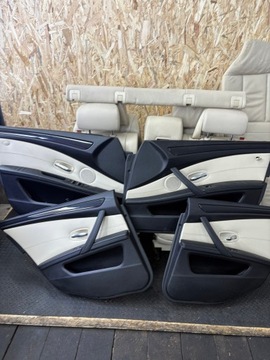 фото thumb №13, Bmw e61 комфорту сидіння диван обшивки шкіра комплект європа рестайлінг