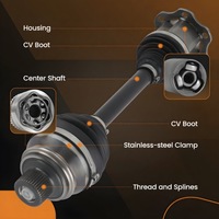 фото thumb №15, Привідний вал передня ліва права wał привідний 4g0407271f audi a6 a7 a8