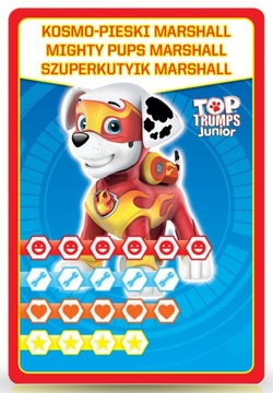 КАРТОЧНАЯ ИГРА «ЩЕНЯЧИЙ ПАТРУЛЬ» ВЕРХНИЕ КОЗЫРНЫЕ КАРТЫ В БАНКЕ