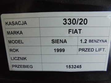 фото thumb №13, Прилади, спідометр fiat siena 6062240010 29822501111