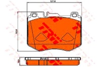 фото thumb №1, Trw тормозные колодки тормозные mercedes перед w205 x253 2,0-